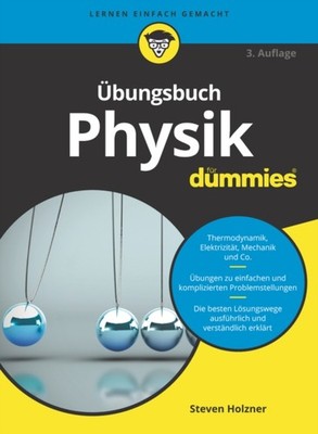 Übungsbuch Physik für Dummies by Steven Holzner PAPERBACK 9783527718436