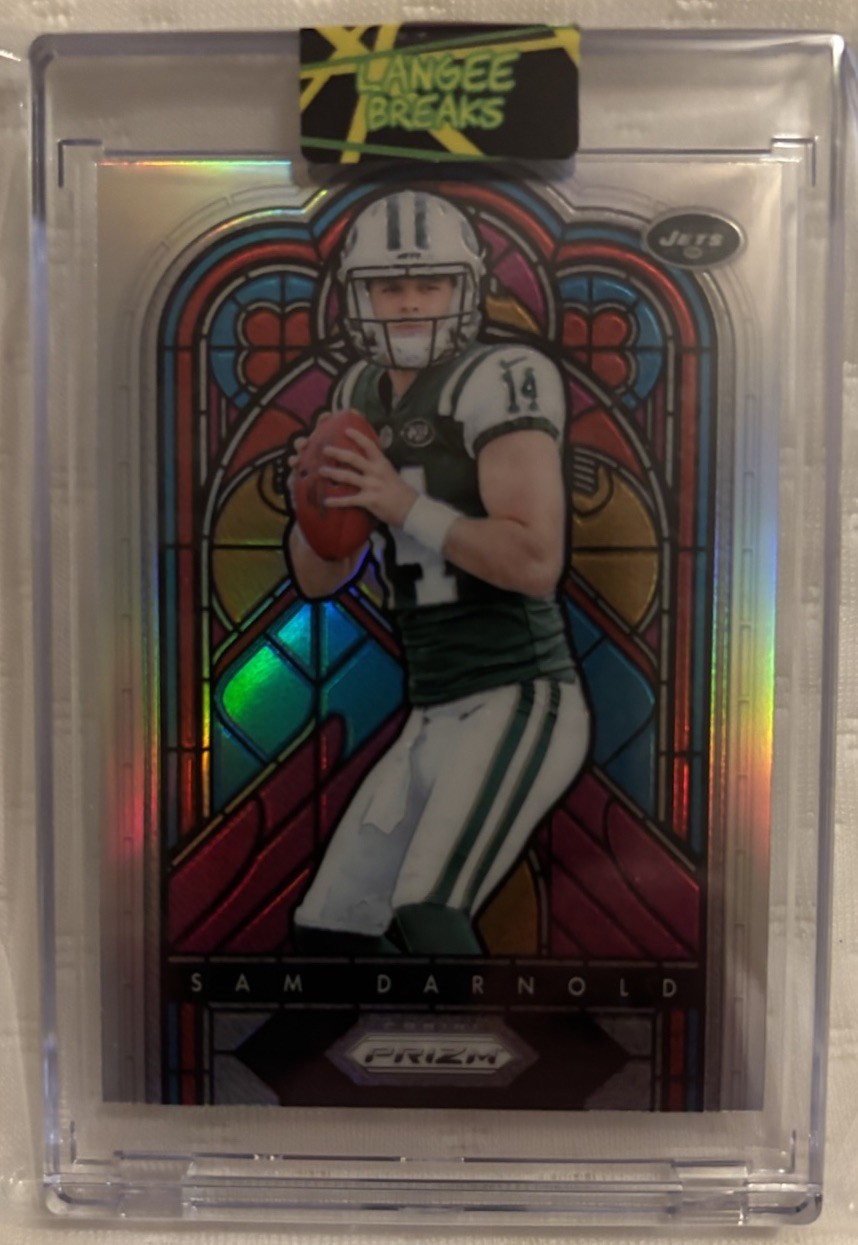 Sam Darnold #SG-9 2018 Panini Prizm Stained Glass