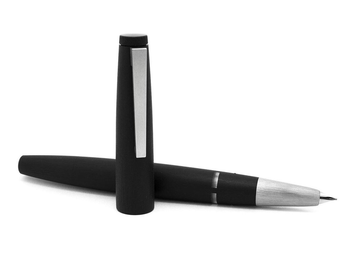 Lamy 001 2000 Black Medium (M) Gold Nib Fountain Pen 4000023 | eBay
