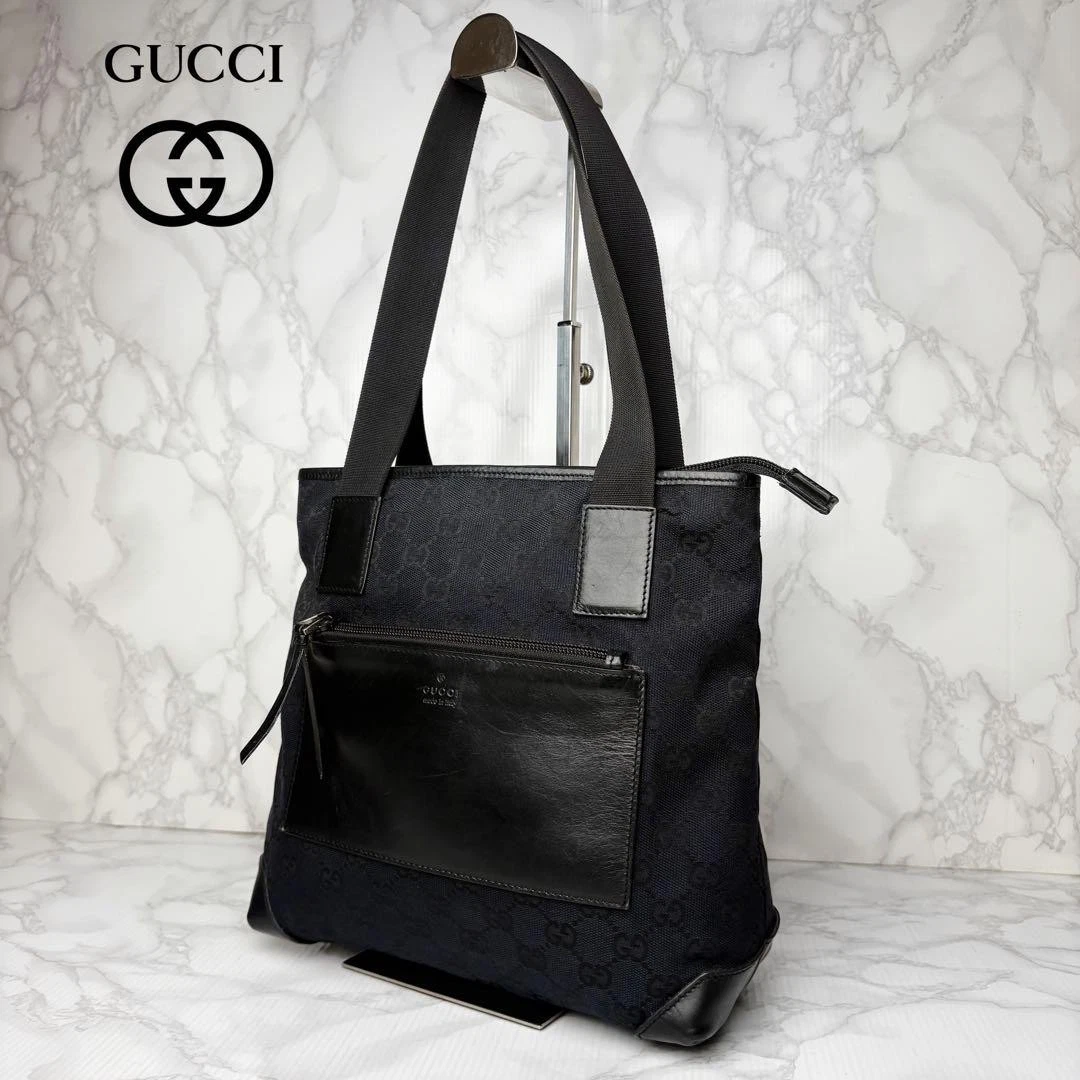 Gucci 99 sac fourre tout sac à main Gg toile Ea6 m2_0406
