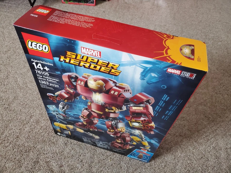 Lego 76105 Marvel Super Heroes Hulkbuster Edición Ultron Retirado Hulk Buster Nuevo Foto 3 de 4