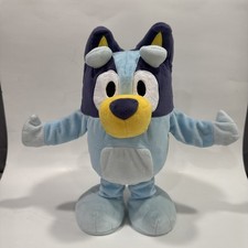 Bluey Dog Dance and Play 13" Animated Plush  55 Phrases and Songs Animated