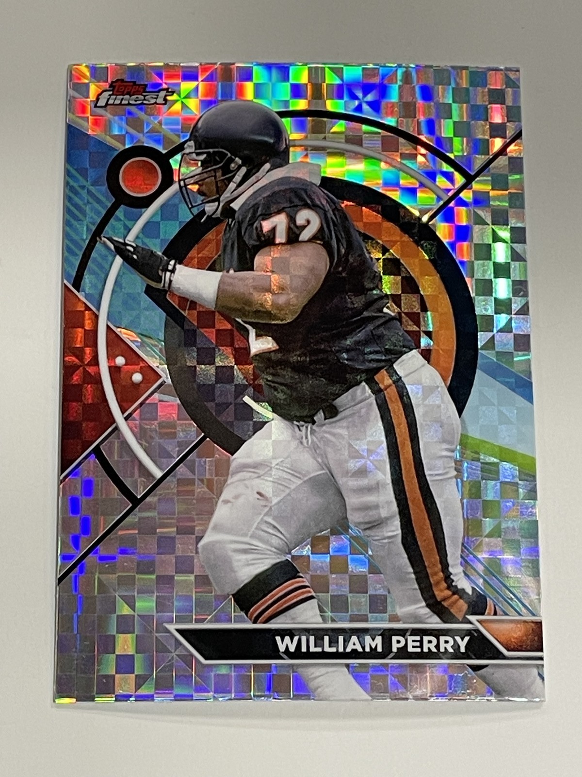2023 Topps Composite Football Checkerboard Refractor - William Perry - Bears