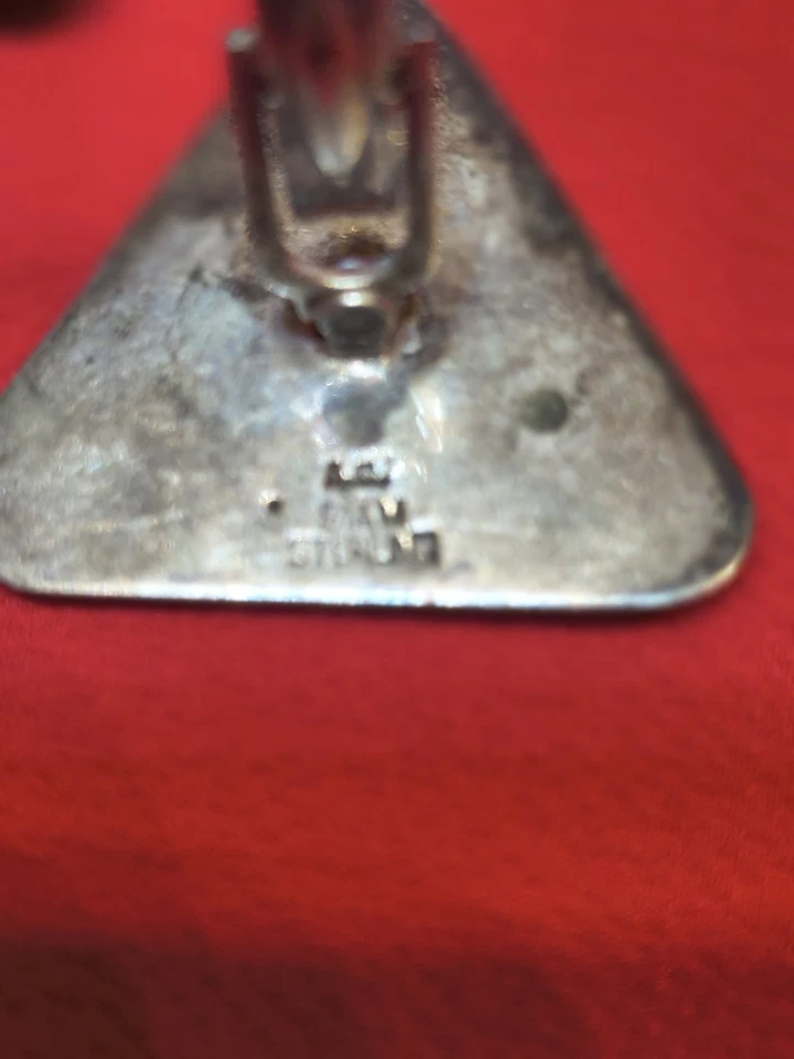 Juego de gemelos y clips de corbata Siam vintage de plata de ley Foto 4 de 4