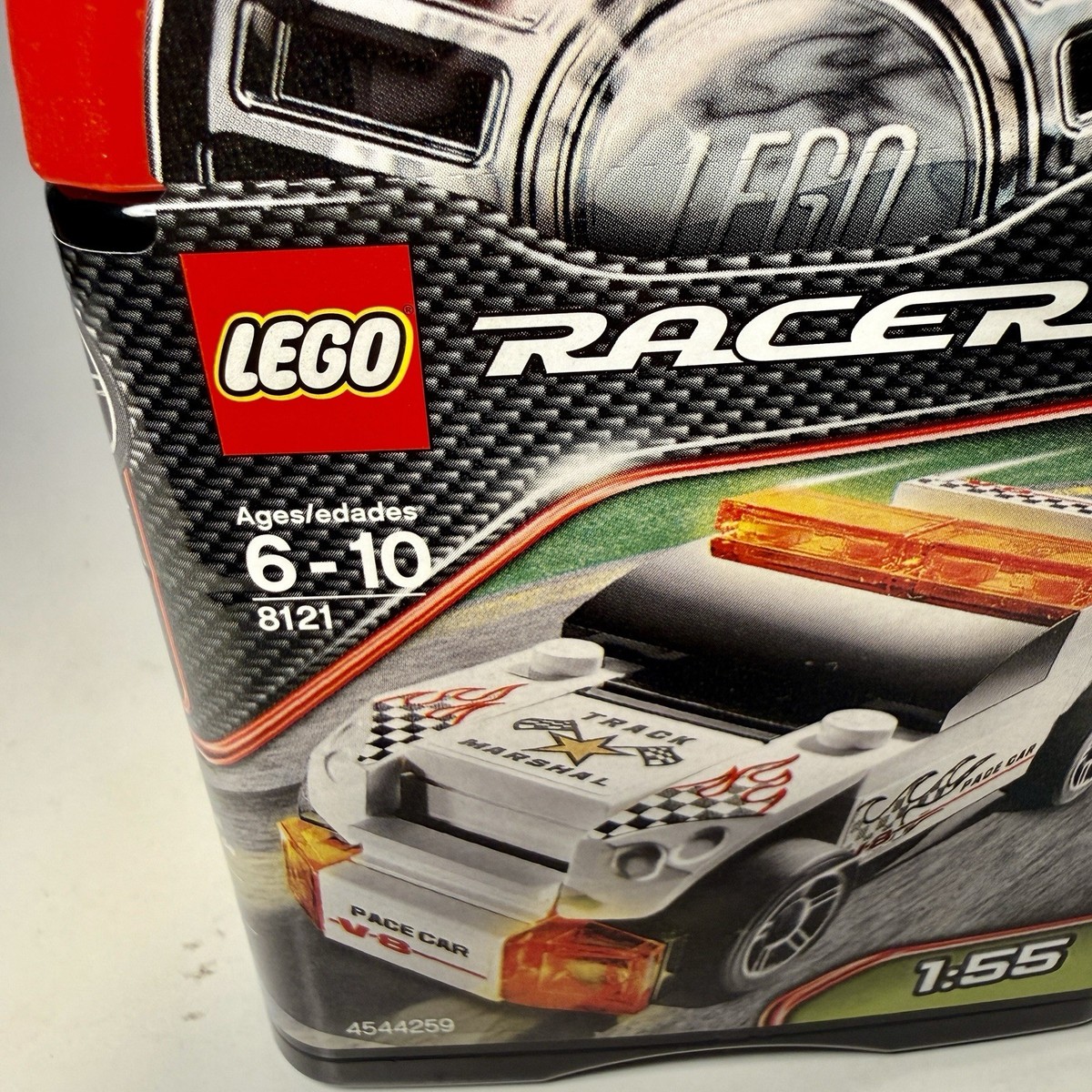 LEGO Racers (8119)(8121) Thunder Racer, Track Marshal 2009 SEALED