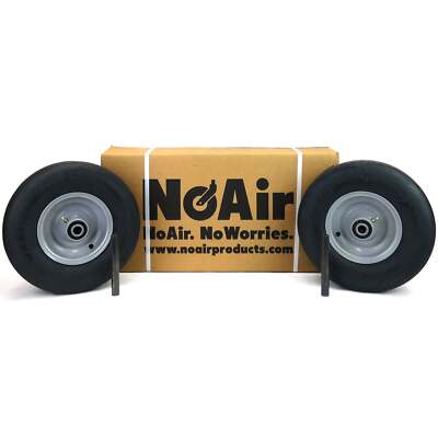 NoAir  (2) Flat Free Tire Assemblies 13x5.00-6 Ferris IS 1500 2000 2100 5022631