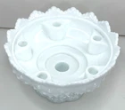 Vintage FENTON Hobnail Milk Glass 6 Candle Holder #3547569 Cottagecore Retro