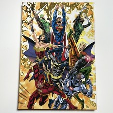 DC Comics Superhero Batman Superman Canvas Wall Art 10.25x7.25