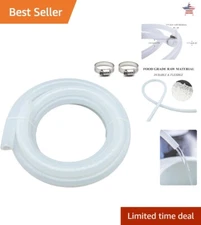 High Temp Silicone Tubing - 1/2" ID x 3/4" OD - 10ft Length - Food Grade Hose