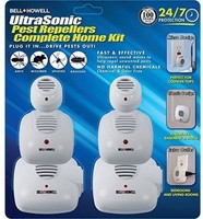 Bell + Howell Ultrasonic Pest Repeller Home Kit - 6 Pack Bell + Howell Ultrasonic Pest Repeller Home Kit - 6 Pack