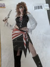 Halloween costume adult California Costume "Ruby, The Pirate Beauty" Adult Med.