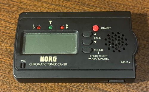 Korg CA-30 Chromatic Guitar Tuner High Accuracy/Compact- Tested/working/clean - 第 1/6 張圖片