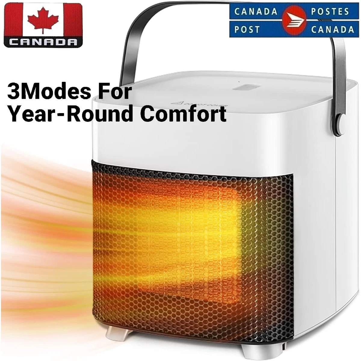 Wall Mounted Office Desk Dual Purpose Portable Fast Heating Heater Energy  Saving | eBay