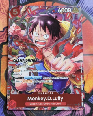 Monkey D Luffy CS 2024 Celebration Pack ST01-012 SR One Piece