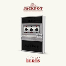 ELRIS [JACKPOT] 4th Mini Album BLACK CD+Photo Book+Lenticular+8p Card+Sticker