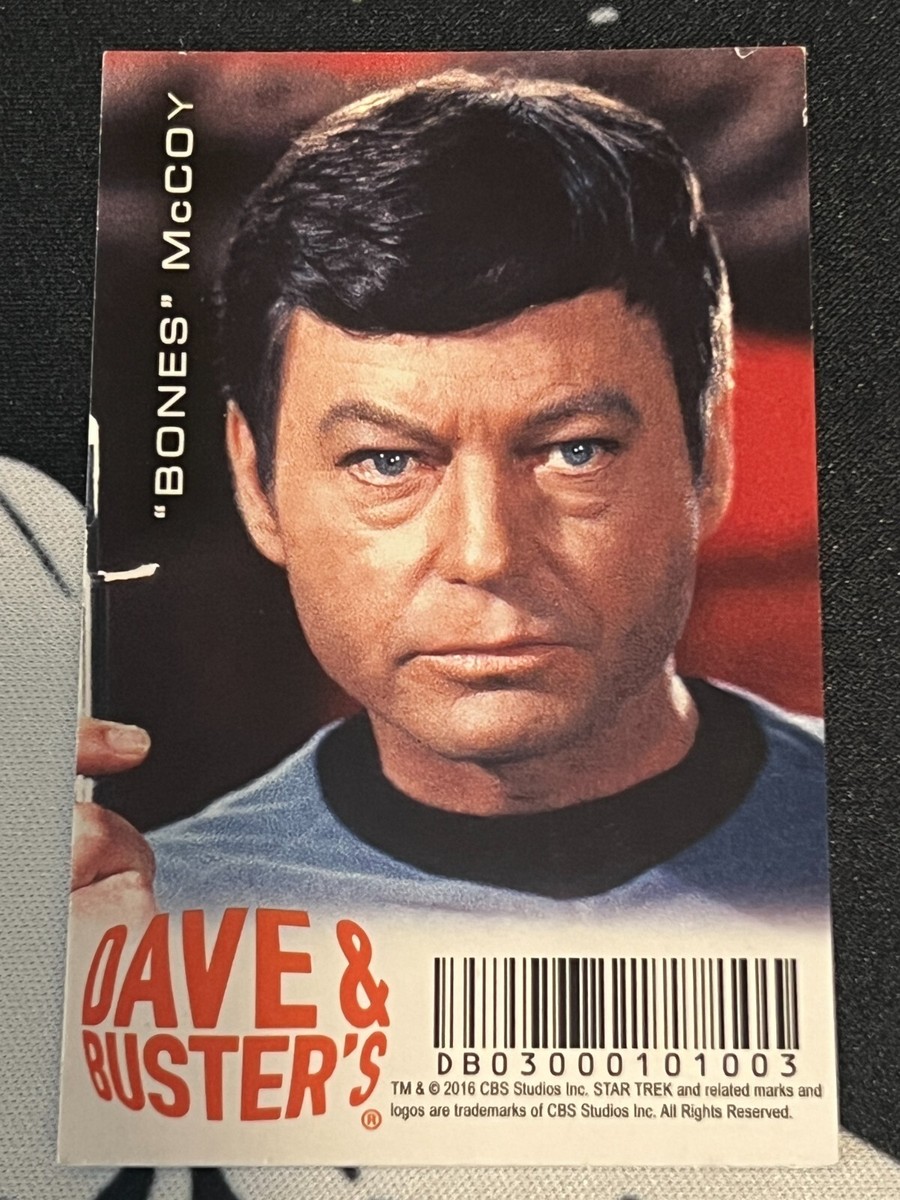 dave and busters star trek rare card Dave and Buster's - Star Trek Cards - The Original Series - Single Cards