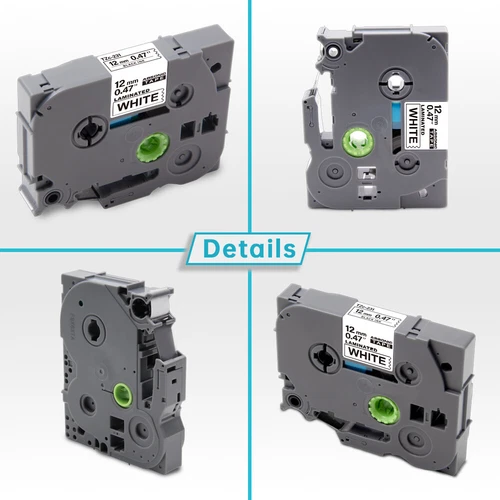 5x Schriftband TZe-231 12mm für Brother P-Touch PT-H100LB E100 H105 1000 D200 - Bild 2 von 13