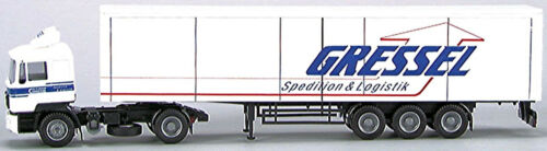 Man F 90 suitcase GRESSEL Spedition & Logistics 1:87 AWM 5564.01