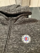 BOYS/GIRLS THICK WARM G111 LA CLIPPERS HOODIE YOUTH M MEDIUM 12/14 NWT