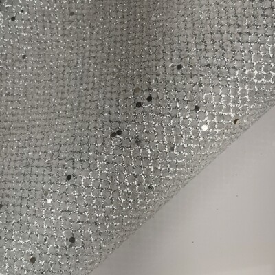  54 Zoll/140 cm Breite supersteif Glitzer und Glitzer Netzstoff UK Verkäufer