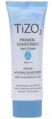 TIZO 2 Facial Mineral Primer/Sunscreen SPF 40 Water Resistant 1.75 oz