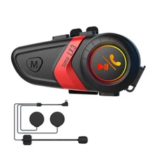 Bluetooth Motorcycle Helmet Headset Wireless Headphone Speaker Hands-Free MP3