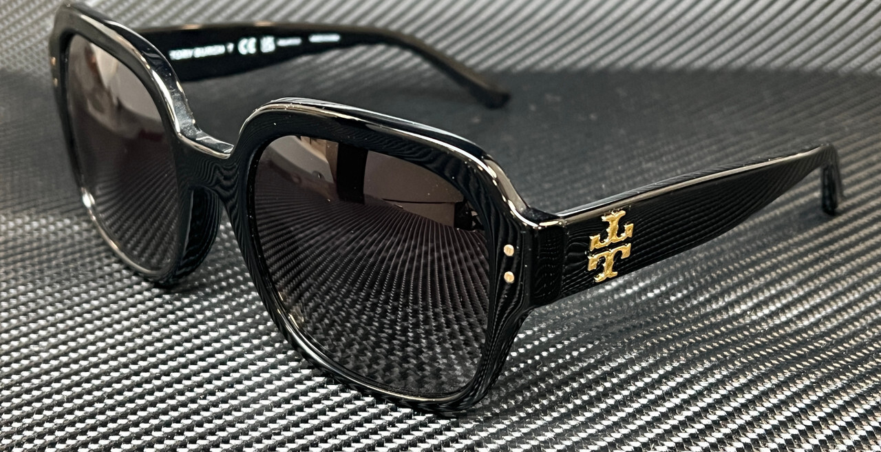 TORY BURCH TY7143U 1326T3 Black Grey Polarized Women
