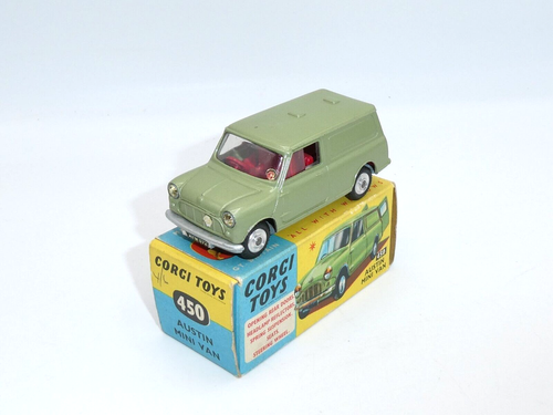 Corgi 450 Austin Mini Van Very Near Mint in Good Original Box