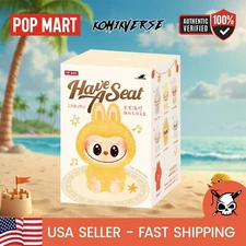 *USA* AUTHENTIC POP MART LABUBU THE MONSTERS HAVE A SEAT (VINYL FACE BLIND BOX)