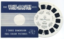 TURIN Italy 1959 Scarce Belgian-made View-Master Single Reel 1675