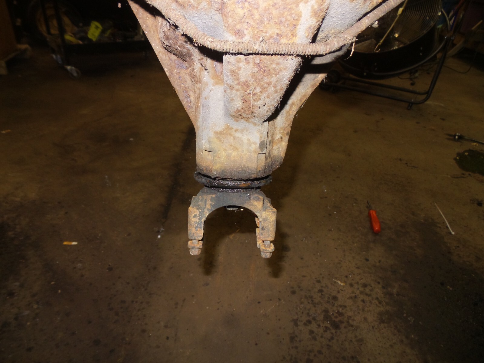 70-81 FIREBIRD CAMARO ORIGINAL 2.56 GEAR NON POSI OPEN REAR END AXLE 10 ...