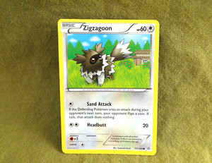 Pokemon Trading Card - Primal Clash: Zigzagoon 111/160