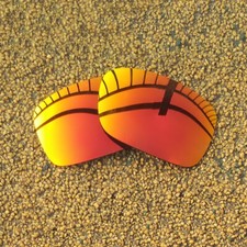 US Polarized Lenses Replacement for-OAKLEY Double Edge OO9380-Orange Red Mirror