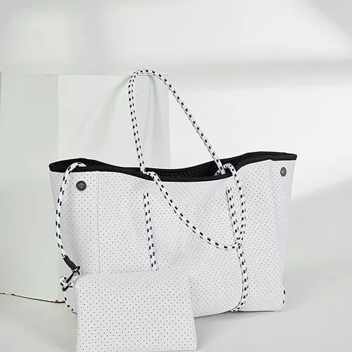 Large Beach Bag, thick punched bonded Neoprene Tote Bag, Outdoors Travel TB7080 - Picture 23 of 52