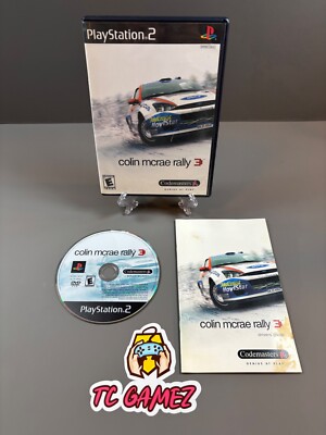Colin McRae Rally 3 PlayStation 2 PS2 CIB Complete Stained Manual READ