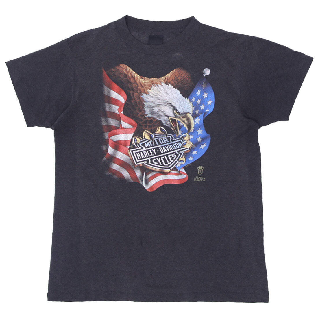 1997 Vintage Harley Davidson Blanchette 3D Emblem T-Shirt S