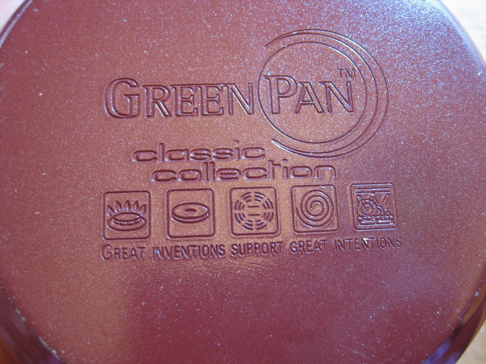 Lot 2 GreenPan Classic Red/Blue Silver Handle 1 Qt Pots Ceramic Non