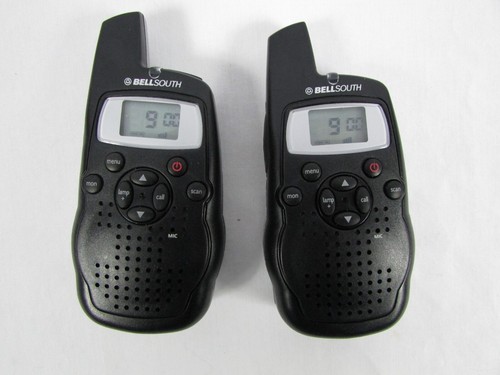 Bell South Black/Silver Walkie Talkie 2 Way Radio Model 2252 - Picture 2 of 7