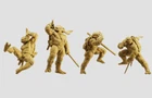 1/64 Resin Ninja Turtles 4 Figures  Unpainted