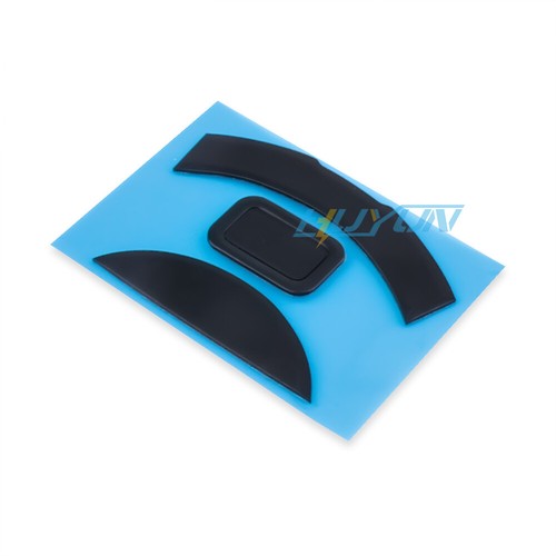 2 Sets Black Rounded Curved Edges Mouse Feet Skates for Razer Deathadder Elite - Picture 4 of 6