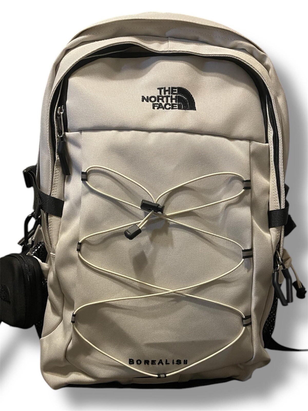  New TNF BOREALIS II Backpack in Gray-Beige - Lightweight & Durable