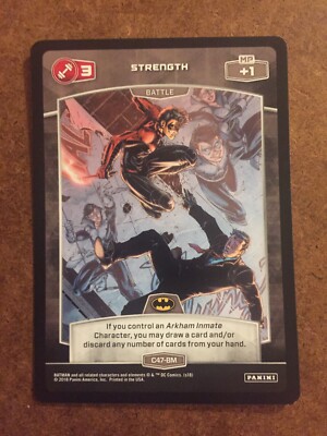 Strength C47-BM Panini 2018 Metax Batman Trading Card