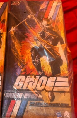 GI Joe Snake Eyes Threezero 12 Inch 1/6 Scale G.I. Action Figure New Sealed