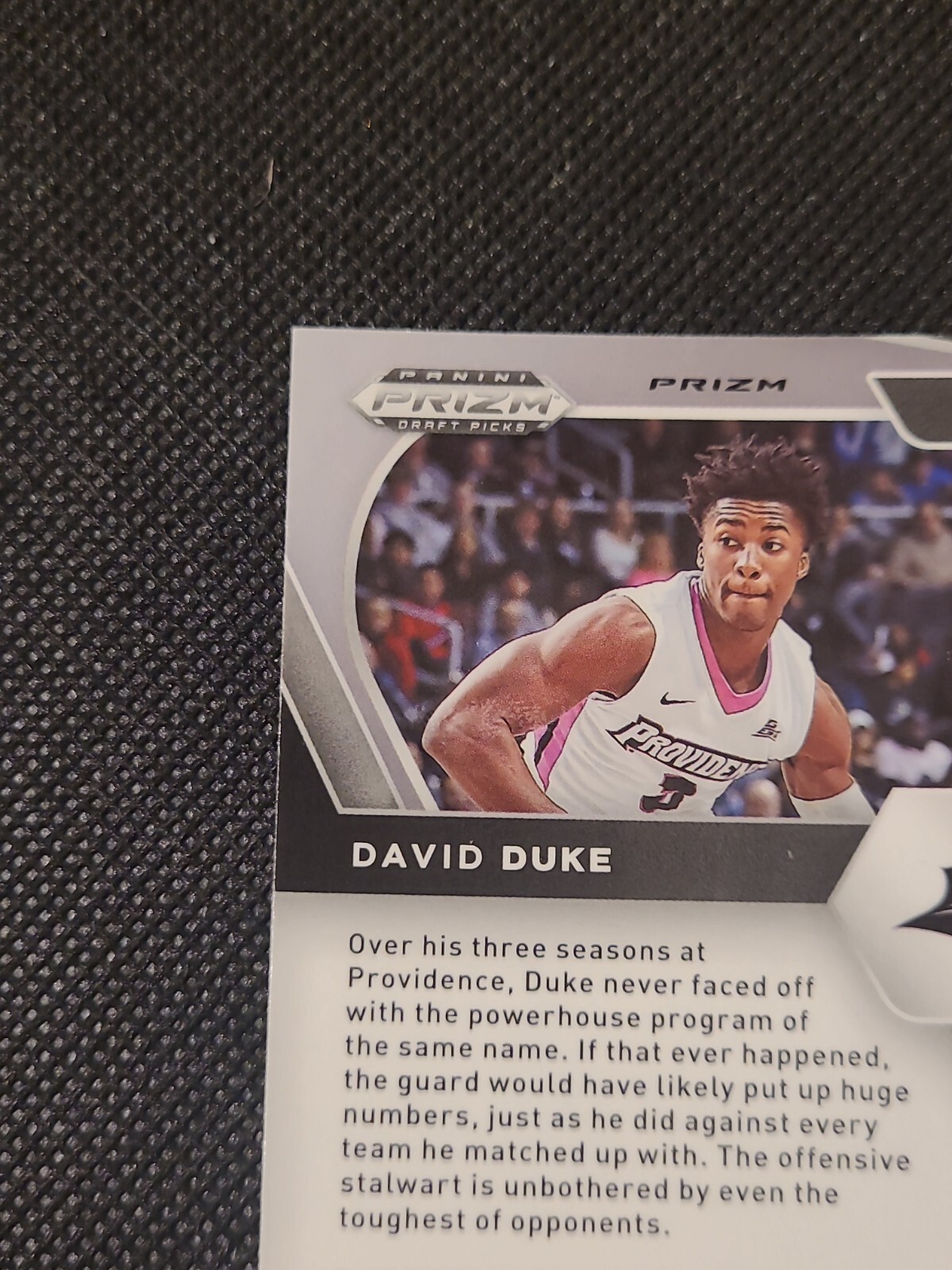 2021 Panini Prizm Draft Picks Purple Wave David Duke Rookie Card #44 | eBay