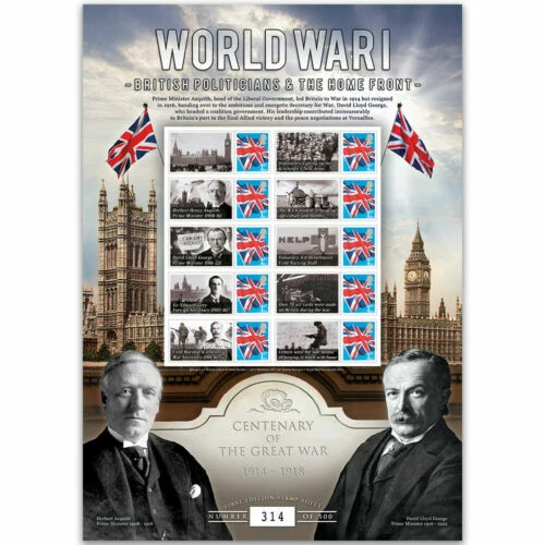 Historical Figures Military & War Postal Stamps