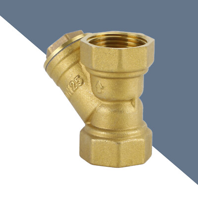 1'' Female NPT Brass Y Strainer For Fire Alarm Lines and Plumbing,