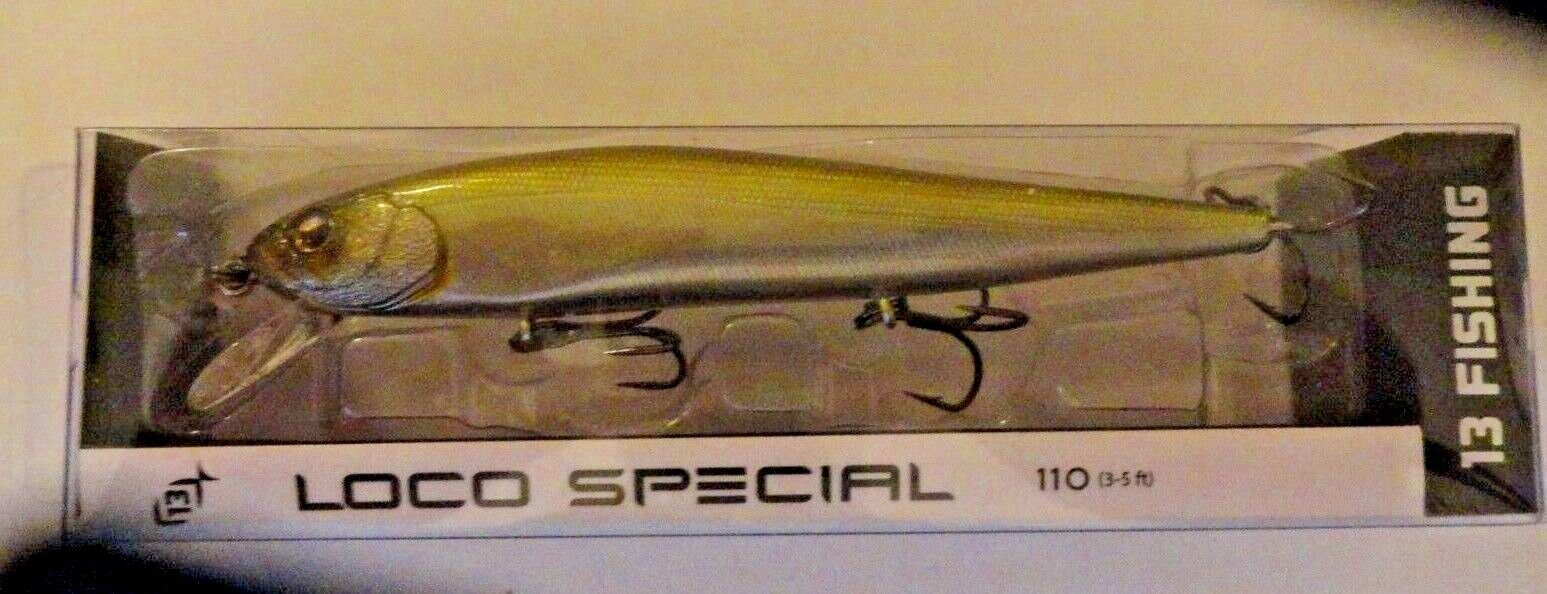 13 Fishing Loco Special 110 Jerkbait (Choose Color)