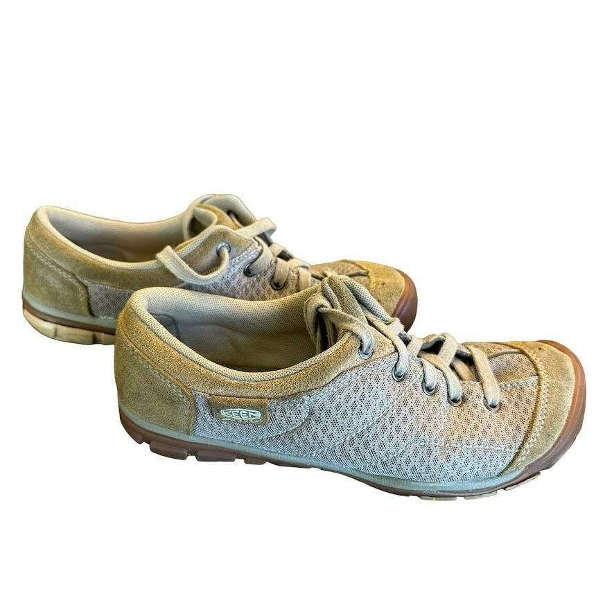 Scarpe da trekking Keen Mercer Lace II CNX Tan Trekker Trail Donna 39 (8 5)