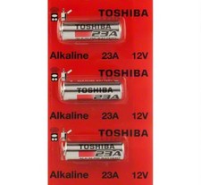 3 A23 Toshiba 23A 23AE 21/23 GP23 23GA MN21 12 Volt 12v Batteries