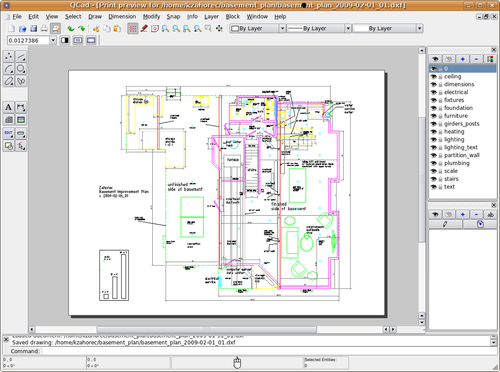 Libre Cad - 2D CAD Computer Aided Design Software for Windows & MAC on CD-ROM - Picture 5 of 14